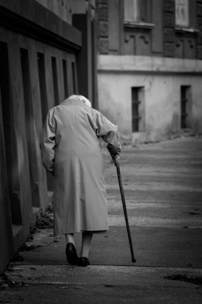 Bratislava old woman