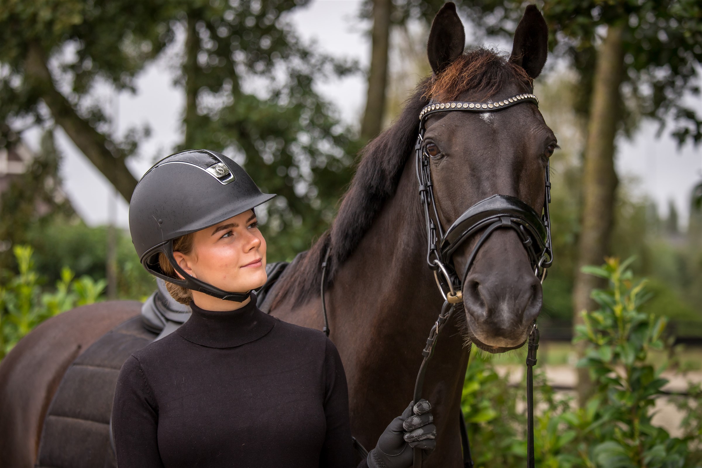Emma Meijerink Dressage Paardrijden Fotoshoot Utrecht 2020