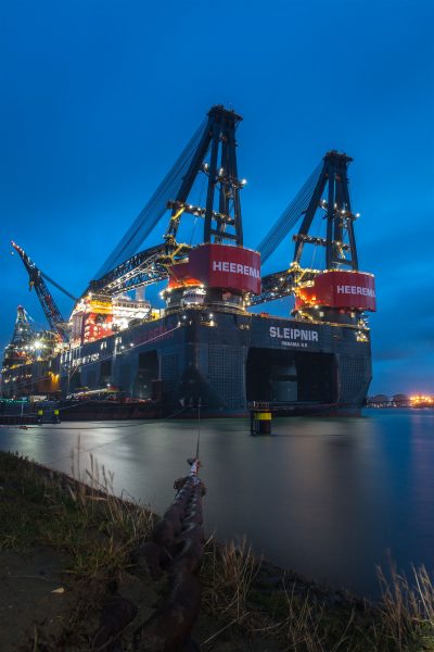 Sleipnir Heerema Marine Contractors 2021 Haven Rotterdam