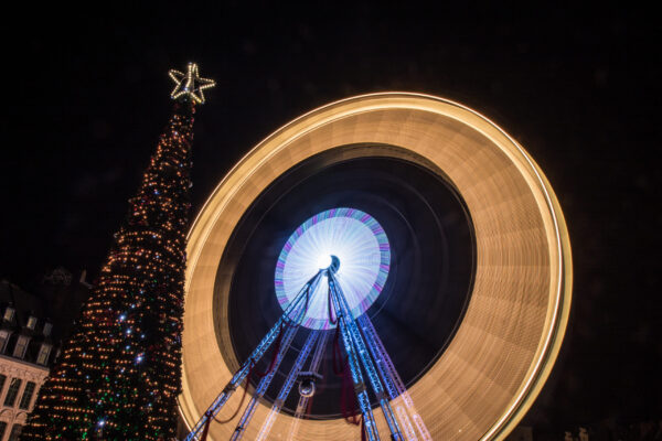 Ferris wheel christmas tree Rijssel